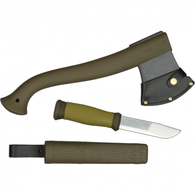 Набор MORAKNIV OUTDOOR KIT MG, нож MORA 2000 + топор (зеленый) 1-2001 Набор MORAKNIV OUTDOOR KIT MG, нож MORA 2000 + топор (зеленый) 1-2001