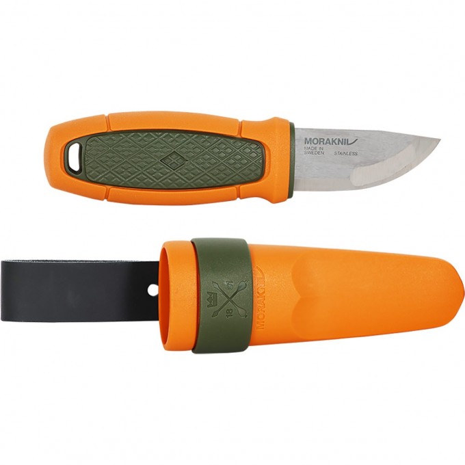 Нож MORAKNIV ELDRIS HUNTING нержавеющая сталь зелёный/оранжевый 14237 Нож MORAKNIV ELDRIS HUNTING нержавеющая сталь зелёный/оранжевый 14237